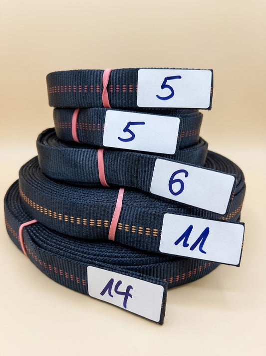 Sigma N Jormungand Schlauchband schwarz/rot – Restposten-Abschnitte